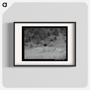 アートポスター-Mine Tunnel, San Juan County
 - ラッセル リー Poster.