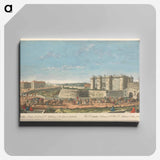 アートパネル-A View of the Bastille at Paris, the Gate of St. Anthony , & the adjacent Suburbs
 - イェール大学アートギャラリー Canvas.