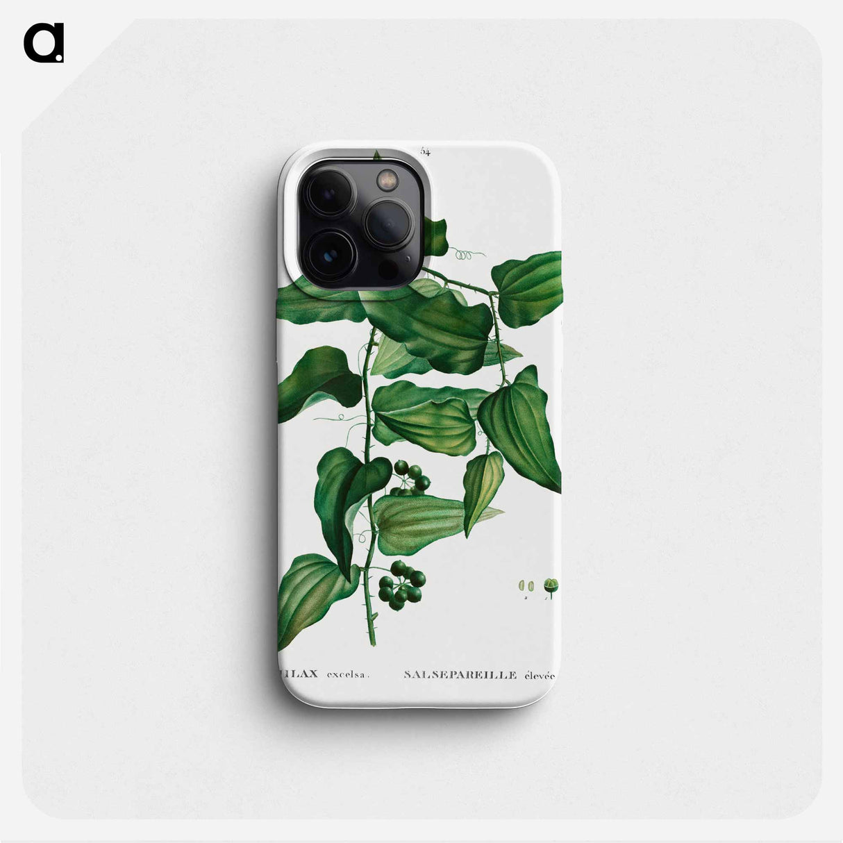 Smilax - Pierre Joseph Redouté Phone Case.