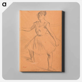 アートパネル-Ballerina Standing at Bar
 - バーンズ・コレクション Canvas.