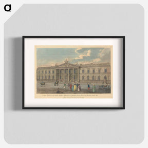 アートポスター-A Front View of the East India House in Leadenhall Street
 - イェール大学アートギャラリー Poster.