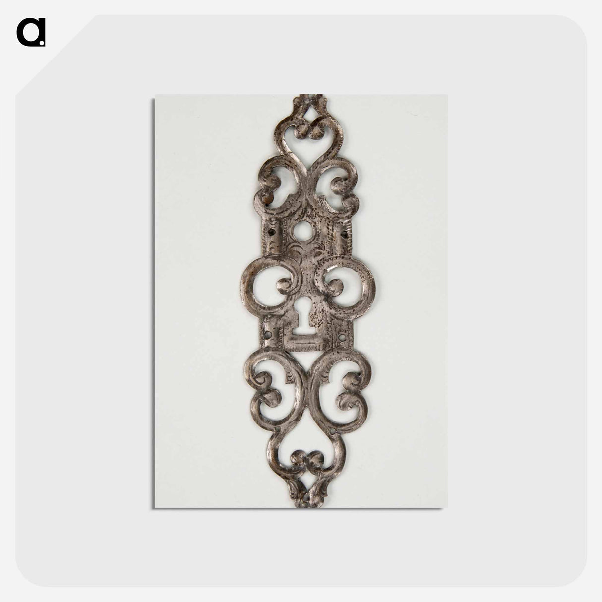 アートポストカード-Keyhole Escutcheon
 - バーンズ・コレクション Postcard.