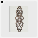 アートポストカード-Keyhole Escutcheon
 - バーンズ・コレクション Postcard.