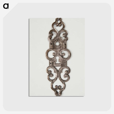 アートポストカード-Keyhole Escutcheon
 - バーンズ・コレクション Postcard.