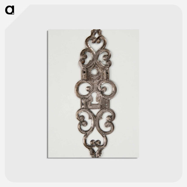 アートポストカード-Keyhole Escutcheon
 - バーンズ・コレクション Postcard.