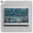 アートパネル-The Public Promenade
 - セントルイス美術館 Canvas.