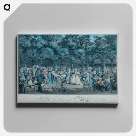 アートパネル-The Public Promenade
 - セントルイス美術館 Canvas.