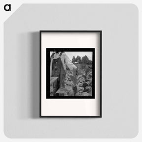 アートポスター-Untitled photo, possibly related to: tenant topping tobacco. Person County, North Carolina - ドロテア ラング Poster.