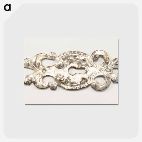 アートポストカード-Keyhole Escutcheon
 - バーンズ・コレクション Postcard.