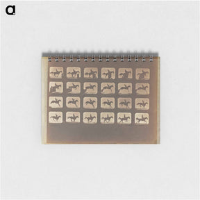 アートメモ帳-Leaping
 - エドワード マイブリッジ Memo.