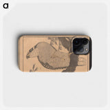 Tales of the Water Margin - 葛飾 北斎 Phone Case.