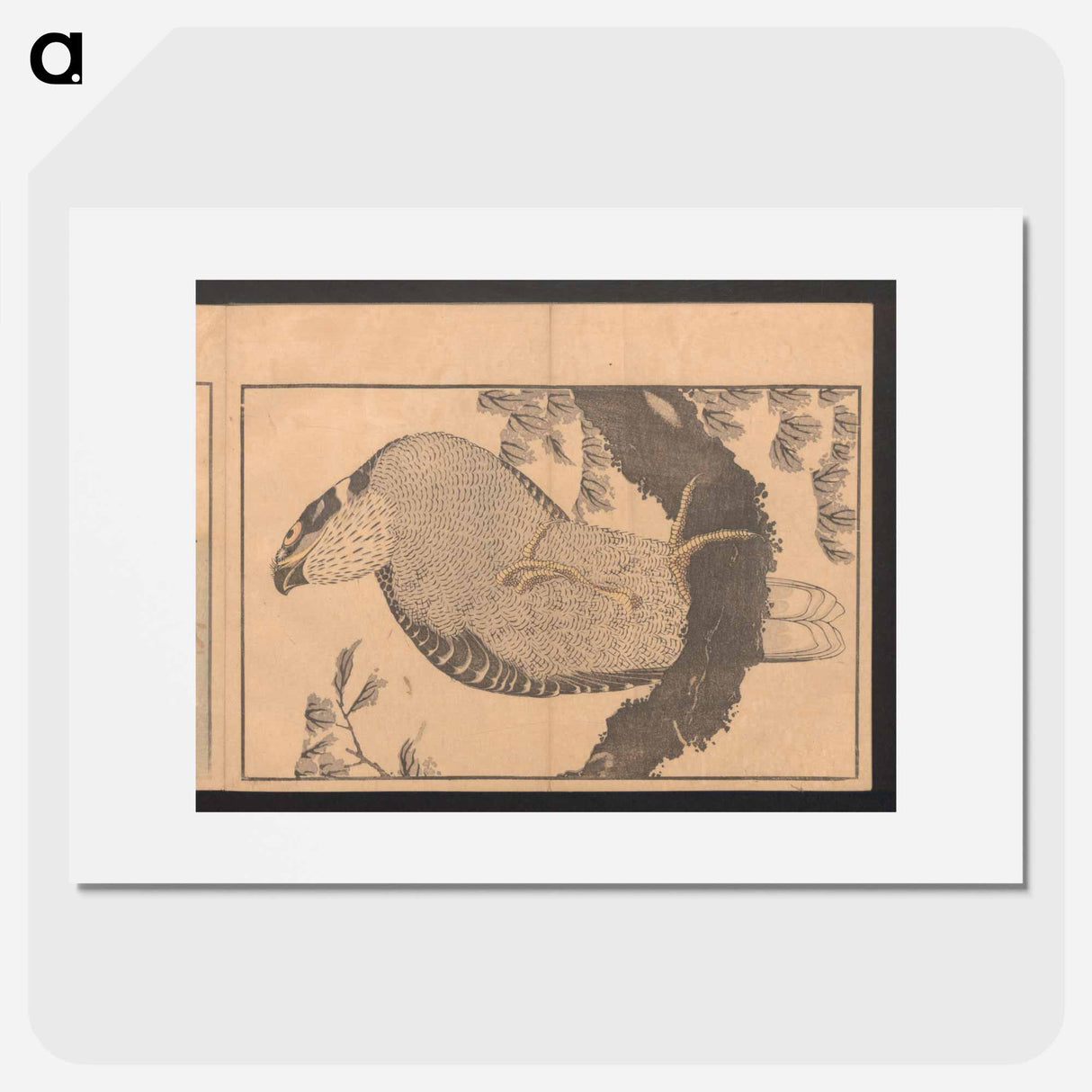 Tales of the Water Margin - Katsushika Hokusai Poster.