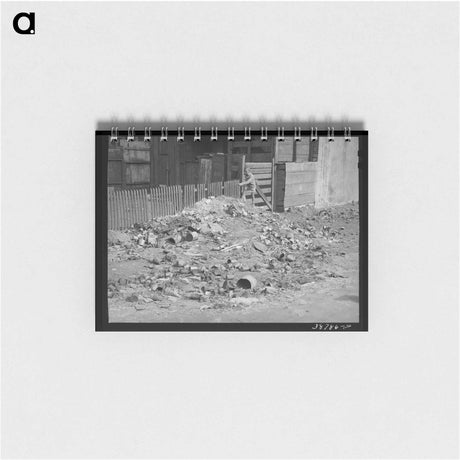 アートメモ帳-Rebuilding the Dugout
 - ラッセル リー Memo.