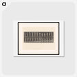 アートポストカード-Woman with Barrel
 - エドワード マイブリッジ Postcard.