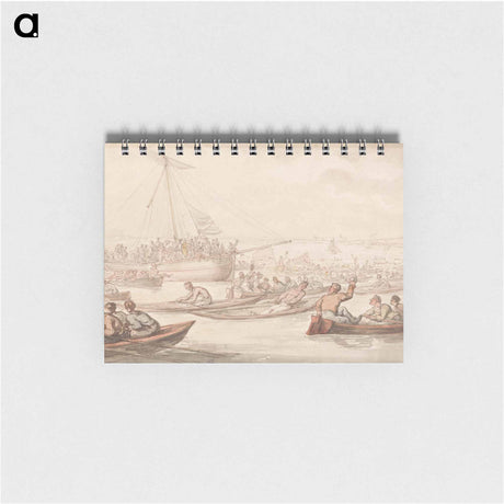 アートメモ帳-The Annual Sculling Race for Doggett's Coat and Badge
 - イェール大学アートギャラリー Memo.
