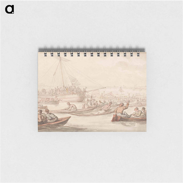 アートメモ帳-The Annual Sculling Race for Doggett's Coat and Badge
 - イェール大学アートギャラリー Memo.