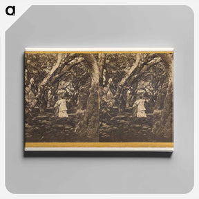 アートパネル-Two Women and Two Girls
 - エドワード マイブリッジ Canvas.