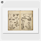 Tales of the Water Margin - Katsushika Hokusai Poster.