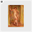 アートポストカード-Nude with Castanets
 - バーンズ・コレクション Postcard.
