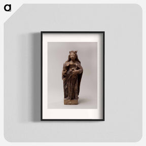 アートポスター-Saint Catherine of Alexandria
 - バーンズ・コレクション Poster.