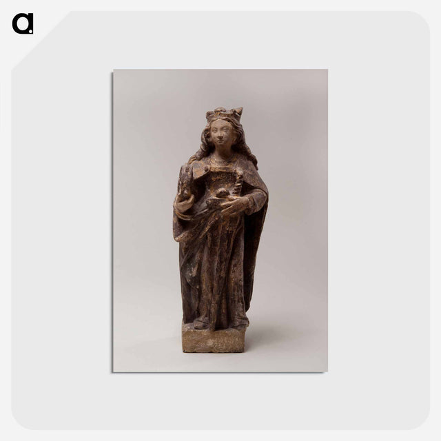 アートポストカード-Saint Catherine of Alexandria
 - バーンズ・コレクション Postcard.