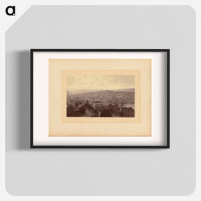 アートポスター-View Overlooking the City and Bay
 - エドワード マイブリッジ Poster.