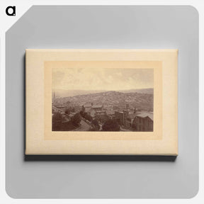 アートパネル-View Overlooking the City and Bay
 - エドワード マイブリッジ Canvas.