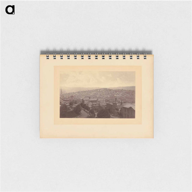 アートメモ帳-View Overlooking the City and Bay
 - エドワード マイブリッジ Memo.