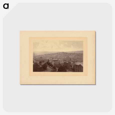 アートポストカード-View Overlooking the City and Bay
 - エドワード マイブリッジ Postcard.