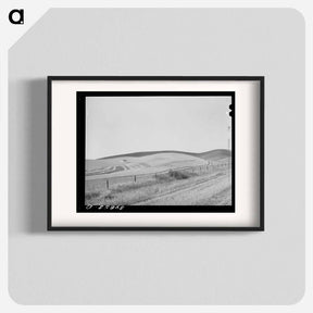 アートポスター-Wheat Fields, Walla Walla County
 - ラッセル リー Poster.