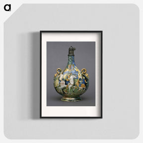 アートポスター-Pilgrim Flask with Herwarth and Schellenberg Arms
 - セントルイス美術館 Poster.