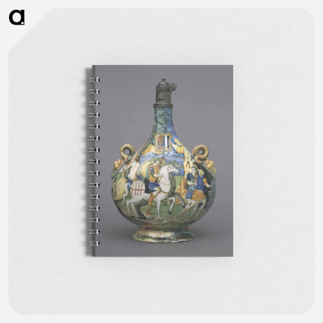 アートメモ帳-Pilgrim Flask with Herwarth and Schellenberg Arms
 - セントルイス美術館 Memo.