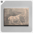 アートパネル-Frightened Horse Tied to a Post
 - イェール大学アートギャラリー Canvas.