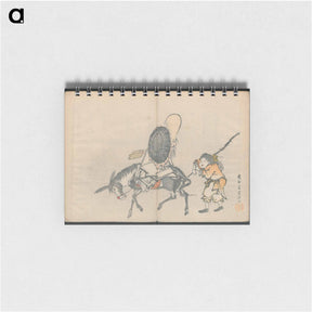 アートメモ帳-Pages from the New Illustrated Edition of 'Tales of the Water Margin’ - 葛飾 北斎 Memo.