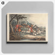 アートパネル-Fox-hunting. The Death
 - イェール大学アートギャラリー Canvas.
