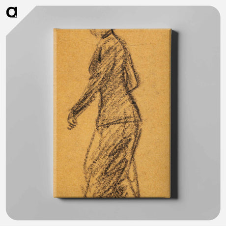 アートパネル-Woman Walking to the Left
 - バーンズ・コレクション Canvas.