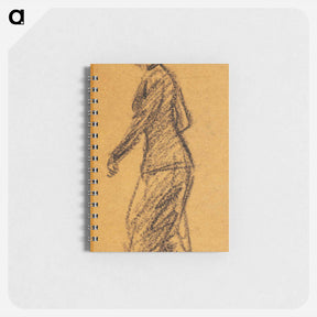 アートメモ帳-Woman Walking to the Left
 - バーンズ・コレクション Memo.