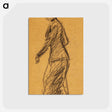 アートポストカード-Woman Walking to the Left
 - バーンズ・コレクション Postcard.