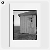 Abandoned tenant house - Dorothea Lange Poster.