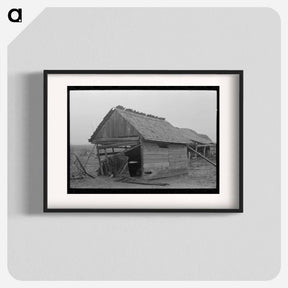 アートポスター-Barn of Sharecropper
 - ラッセル リー Poster.