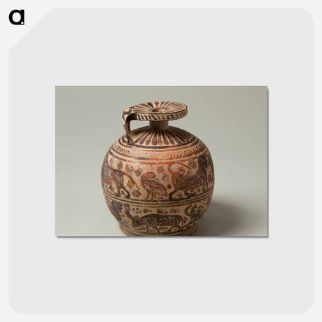 アートポストカード-Corinthian Round Aryballos
 - バーンズ・コレクション Postcard.