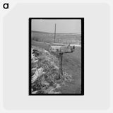 アートポストカード-Mailboxes near Wallingford
 - ラッセル リー Postcard.