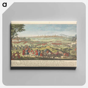 アートパネル-The Representations of the Most Considerable Actions in the Siege of a Place
 - イェール大学アートギャラリー Canvas.