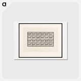 アートポストカード-Sulky Driver
 - エドワード マイブリッジ Postcard.