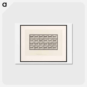 アートポストカード-Sulky Driver
 - エドワード マイブリッジ Postcard.