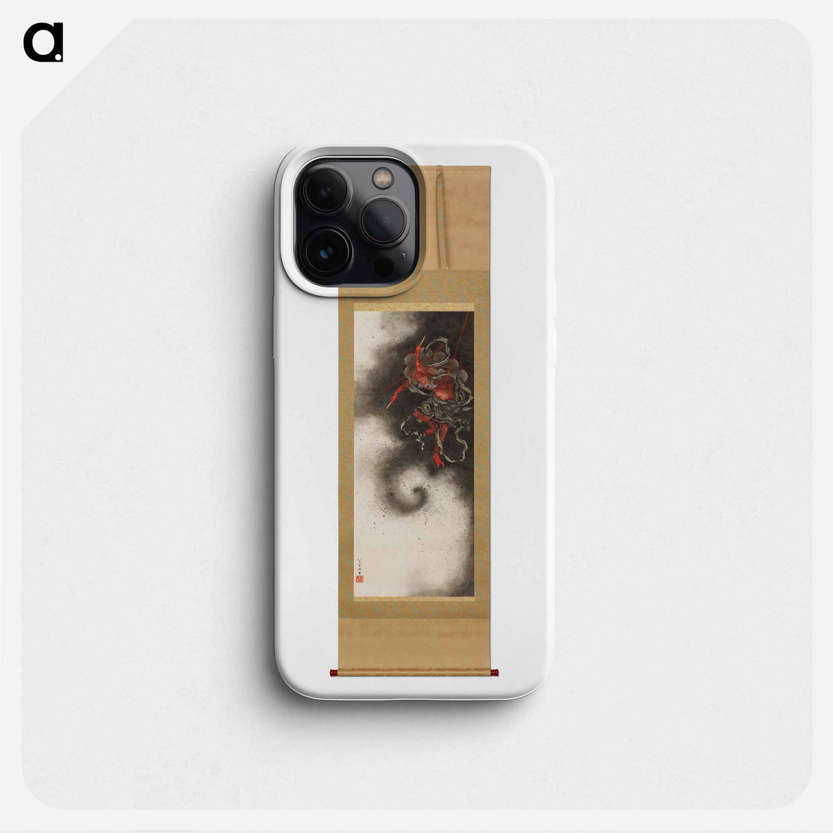 Pages from 'Strange Tales of the Crescent Moon' - Katsushika Hokusai Phone Case.