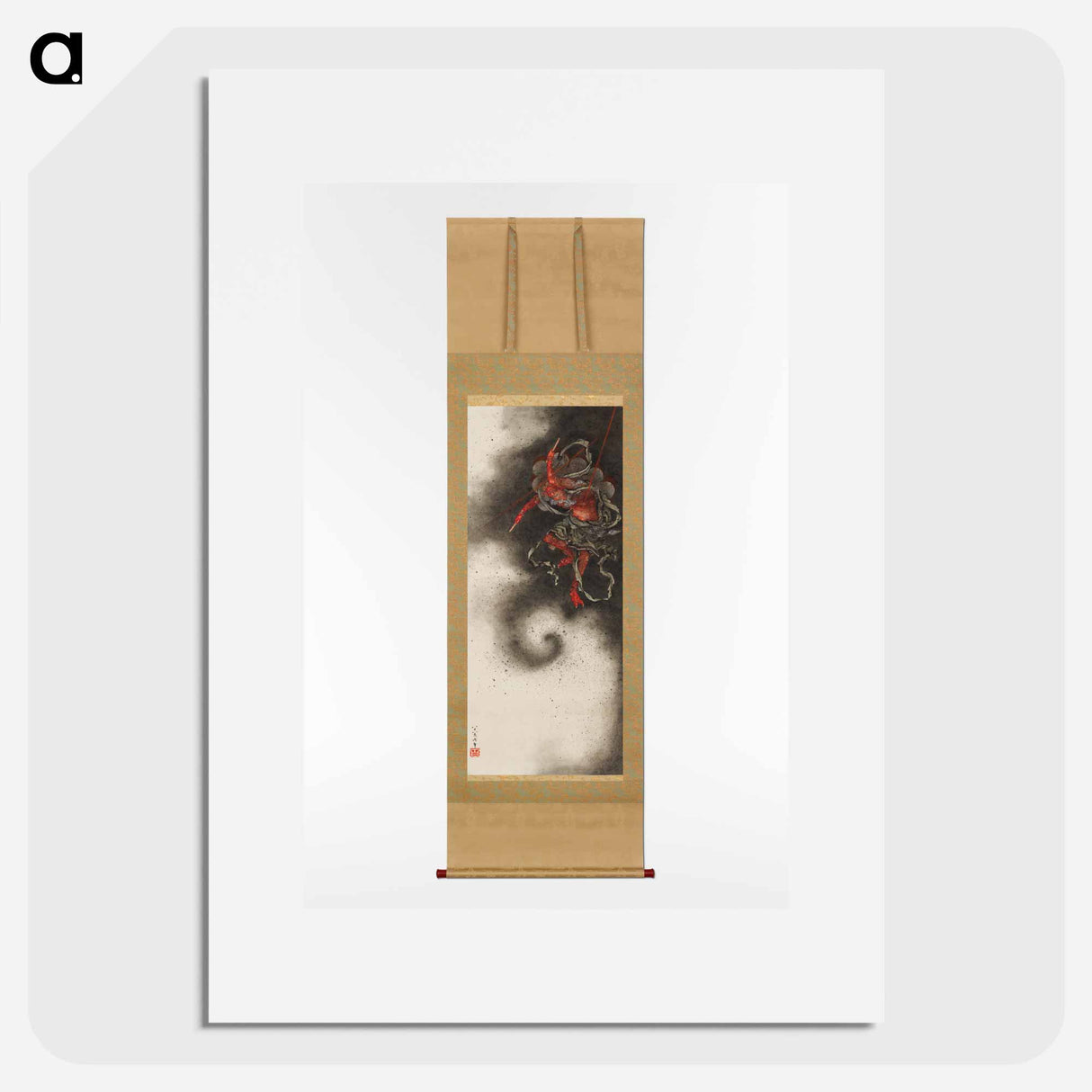 Pages from 'Strange Tales of the Crescent Moon' - Katsushika Hokusai Poster.
