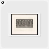 アートポストカード-Goat Cart
 - エドワード マイブリッジ Postcard.