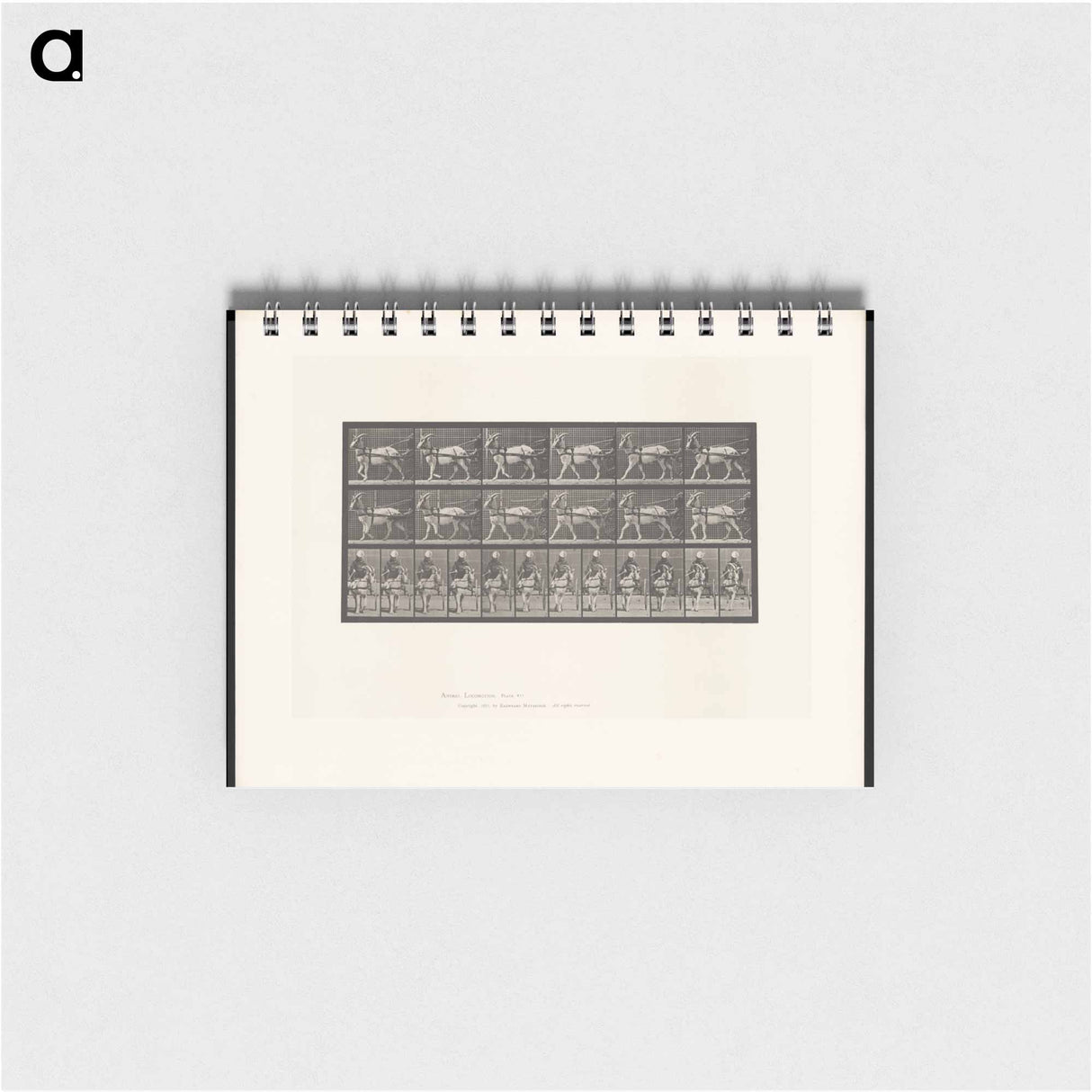 アートメモ帳-Goat Cart
 - エドワード マイブリッジ Memo.