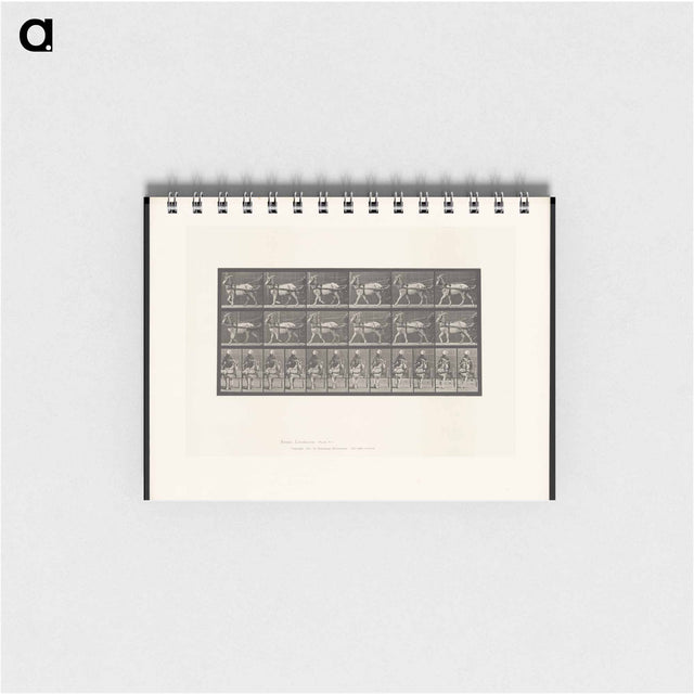 アートメモ帳-Goat Cart
 - エドワード マイブリッジ Memo.